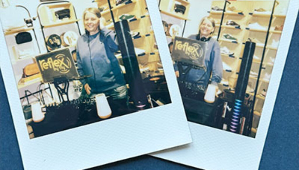 DJ reflex by fly bei einem exklusiven Musik Branding Event im Pepe Jeans Store Wien.