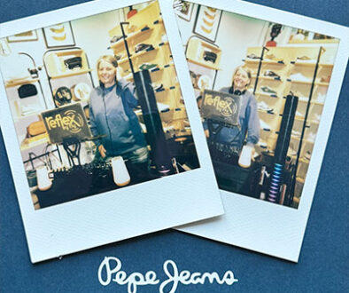 DJ reflex by fly bei einem exklusiven Musik Branding Event im Pepe Jeans Store Wien.