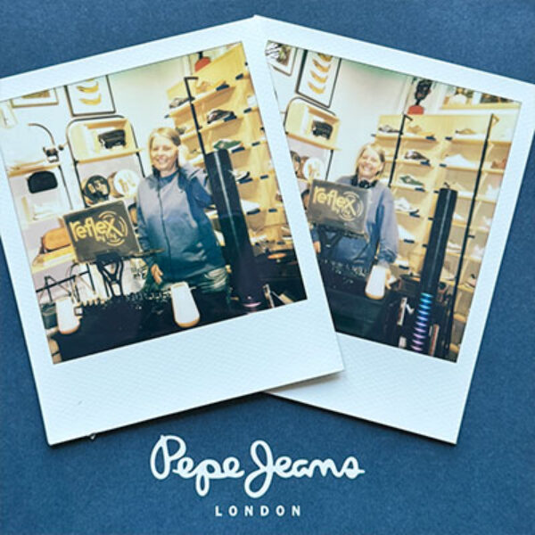 reflex-by-fly-markenbranding-pepe-dj-wien DJ reflex by fly bei einem exklusiven Musik Branding Event im Pepe Jeans Store Wien.